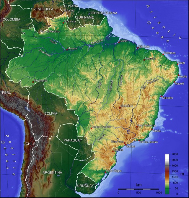 brazil mapa